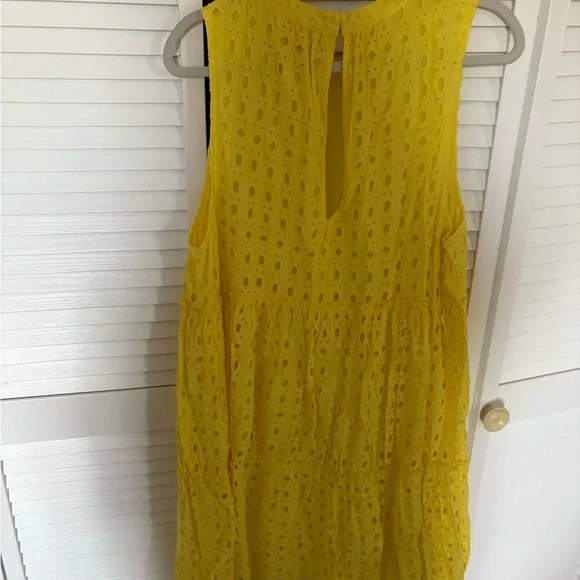 Lilly Pulitzer Sunny Yellow Eyelet Top - Picture 5 of 6